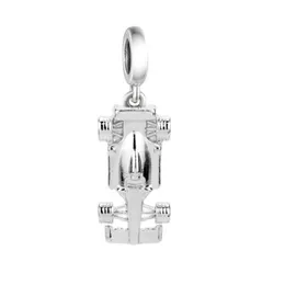 FC Jewelry Fit Original Pan Charms Bracelet 925 Silver Race Car Racing Car Bead para hacer mujeres Dirtbike Motocross Gift Berlque