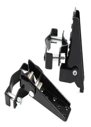 Pedals 2PCS Motocykl Składany podnóżek stalowy Składanie Pedal Foot Pedal Krok Peg Chrome Rowers Bode Akcesoria 5349797