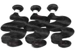 12A Wave Body Raw Human Hair 3bundles con colore naturale di qualità superiore di qualità Top Grasile Capelli indiani malesi brasiliani 830inch2397538