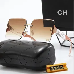 Дизайнер каналов мужчина женские очки бренд солнцезащитные очки Fashion Classic Leopard UV400 Goggle с коробкой рамки Travel Beach Resolve Palm Agles Glasses Gm Солнцезащитные очки
