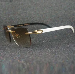 Cartergafas sol hombre y mujer lent lectura para miopa blancas negras cuerno de bfalo7932184