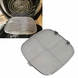 Fryers Fryer Splatter Screen 304 Stainless Steel Double Deck Fryer Splatter Shield for Kitchen Fryer Rotisserie