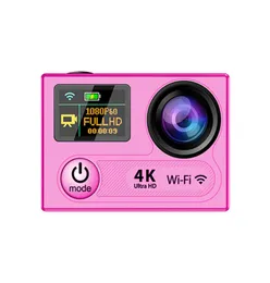 Ultra HD 4K H8 WiFi Action Cameras 360VP Full 1080p 60fps Mini Sports DVR Video Camcorders 170 Lens 2 pollici Casco per fotocamera LCD CAM8885801
