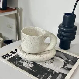 Кружки простые скандинавские керамические домашние жирные изделия ручной работы с кофейной чашками в кореи в стиле кухонная посуда кухня овсянка бутылка для завтрака