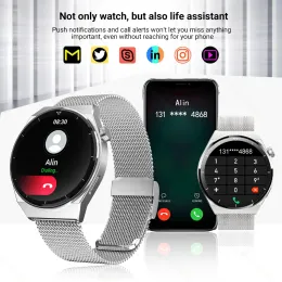 Xiaomi for Huawei GT3 Pro NFCスマートウォッチメンズAMOLED HDスクリーンBluetooth Call Sport Watches Health Monitor Waterproof SmartWatch ESウォッチ