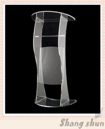 Moderne Kirchenpodiumspodium -Acryl -Podiums -Lecterns und Kanzelständer Acrylbühne Custom Persspex Church Podium8990508