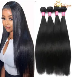 Peruvian Straight Virgin Hiar 4 Bundles 100 Unprocessed Peruvian Human Hair Weaves Peruvian Virgin Hair Straight Dyeable8529888