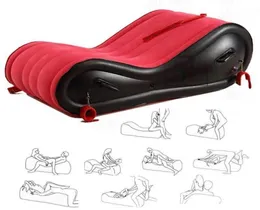 Camp Furniture Multifunction Inflatable Bed Sofá para camas de praia de viagem Chai4313264