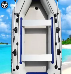 قوارب قوارب قابلة للتلف 2538710 سم قابلة للنفخ قابلة للارتداء PVC Drop Drock Deck قابلية للطي على سطح الهواء السفلي 360 سم قارب الصيد 216760