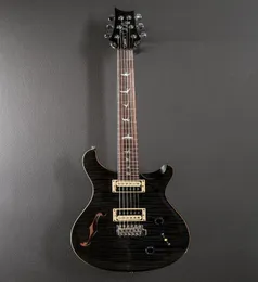 PRS SE Anpassad 22 Semihollow Grey Black 6 Strings Electric Guitar Made in China High Quality With 9310708