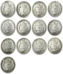 13шт 13шт Morgan Dollars 18781893 CC Различные даты