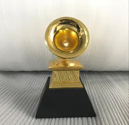 Grammy Ödülü Gramophone Metal Kupası 11 Ölçek Boyut Naras Müzik Hatıra Ödülü Heykeli Baslk Base7715311