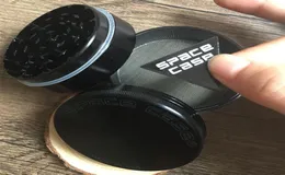 1PCS 63mm 4PC CNCアルミニウムスペースケースグラインダータバコ煙タバコ探知器研削煙タバコグラインダーvsシャープストーングラインド7806389