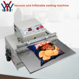 Machine 500 / 550 Model Vacuum and Inflatable sealing machine inert gas sealer nitrogen carbon dioxide air N2 CO2 filling machine