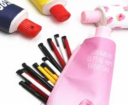 歯磨き粉の鉛筆削り髪型の鉛筆ケースは、ボーイガール10pc7932575のための学生文房具学校の供給鉛筆袋bag学生文房具学校用品