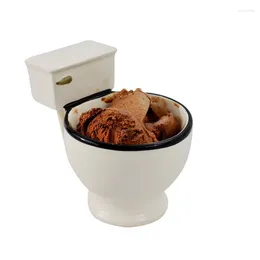 Tazze da toilette tazza creativa parodia di caffè in ceramica complicato regalo 3d sgabello 3d