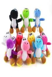 10pcslot yoshi плюшевые фаршированные игрушечные детские девочки рождественские подарки 10cm3892509