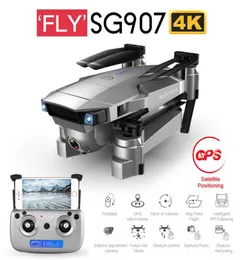 Salmoph SG907 SG901 GPS RC Quadcopter Wi -Fi FPV 1080P 4K HD 듀얼 카메라 광학 흐름 드론 Me Mini Dron vs E502S LJ20082367169