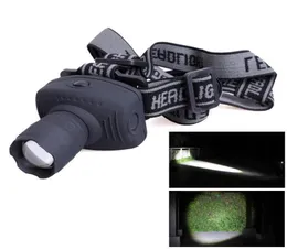 Kopflampenschildlicht Zoomable Lampe Frontale Lantern High Bright Penctable -Scheinwerfer 3Mode -Licht zum Klettern von Headlamps9597571