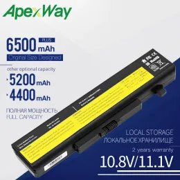 Batteries ApexWay 6 Cells 11.1V Laptop Battery For LENOVO G580 Z380 Z380AM Y480 G480 V480 Y580 G580AM L11N6R01 L11M6Y01 L11S6Y01 L11L6Y01