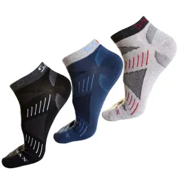 Meias santo 3 pares novos unissex térmicos em execução Coolmax Sport Socks Mens Womens Outdoor Conforting Sock