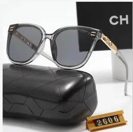 Men Channel Desinger Classic Round Design Uv400 okulary okulary przeciwsłoneczne Metal złota rama okularów Słońca Mężczyzn Mężczyzn Muro