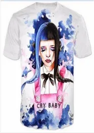 Neuestes Design Damenmens Melanie Martinez Crybaby Lustige Kurzärmel 3D -Druck T -Shirt Summer Style Casual Tshirt 4229782