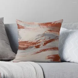 Подушка ржавчина и земля бросают эластичное покрытие для диванских подушек Эстетическая декоративная гостиная