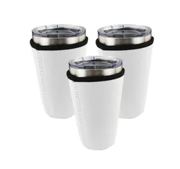 Сводная ручка сублимация заготовки многоразовой кофейной чашки для кофейного чашки для кофейного чашки неопрена с изолированными рукавами ручки с крышкой для 3587896