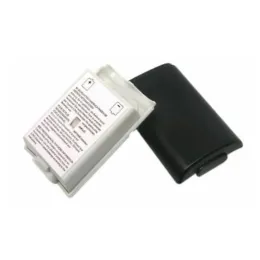 الملحقات 20 جهاز كمبيوتر شخصي لـ Xbox 360 Wireless Controller AA Battery Back Case Black White Battery Pack Cover Cover Placing Shell