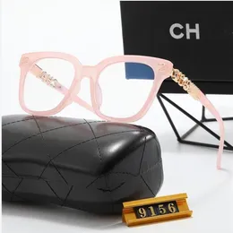 Channel Designer Men Women Glasses Brand Sunglasses Fashion Classic Leopard Uv400 Goggle With Box Frame police read people seventieth Travel Beach Factory