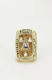 Holida de alta qualidade de alta qualidade Novo Super Bowl Lakers 2002 Ring Men Rings4085422