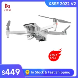 Droni FIMI X8SE 2022 V2 V2 Camera 4K Camera da quadrifera professionale RC Helicopter 3AXIS GIMBAL 4K Camera 4K GPS RC X8 Drone