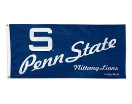 Penn State University Throwback Vintage 3x5 College Flag 3x5ft Outdoor or Indoor Club Digital printing Banner and Flags Whole1791567