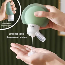 Garrafas de armazenamento 3pcs 60ml/90ml Travel Silicone Gardand Lotion Toner Toner Shampoo Makeup Amostra