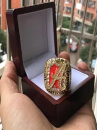 Najnowszy 2009 Saban National Football Ring pamiątkowy pamiątkowy prezent dla fanów 2019 Whole Drop 6314768