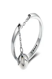 Women039s Cupronickel Solid S925 Серебряное кольцо Dangel Fresh Water Pearl регулируется16355592841892