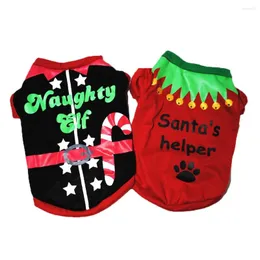 Abbigliamento per cani Merry Christmas Cuppy vestiti sottili pile inverno inverno con cappuccio per animali domestici per cagnolini per cani camicia da gatto stampato CHIHUAHUA PUGOVER