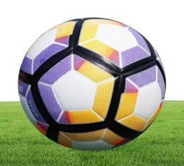 高品質2018公式サイズ5サイズ4フットボールボールPUスリップレジスタントシームレスマッチトレーニングサッカーボールサッカー機器3247382