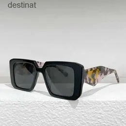 Sunglasses Sunglasses Luxury Fashion Stylish Girls Street Resin Ourdoor Driving UV400 Anti-Glare Woman Man Sun Eye Glasses Spr23y C240413