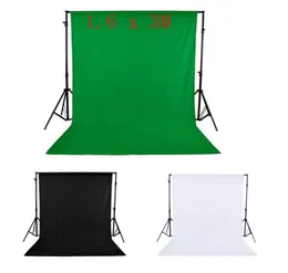 Pography Studio nietkane tło ekran tła 16 x 3m 5 x 10 stóp Blackwiteen 3 kolory dla Chposing D22041033472