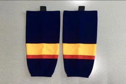 New Ice hockey socks training socks 100 polyester practice socks hockey equipment BLACK2138322