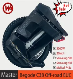 Begode Scooter Gotway Begode Master Elektrikli Tek bisiklet EUC 3500W 134V 2400Wh Maks Hız 112kmh 36kg C38 Yüksek Tork Monosycle Balan34160640