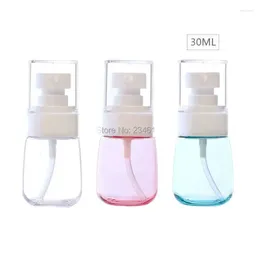 Storage Bottles Plastic Bottle Spray 30ml Tranparent 40Pcs Empty Lotion Pump 60ml Pink Emulsion