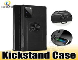 حالات Samsung S20 Fe 5G Note 20 Ultra A21S A71 A11 Hybrid Armor Kickstand Case Corpion حامل معدني مقاوم للصدمة IZ1246369