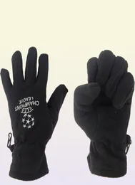 S League Football Luvas Hat Hat Winter Fleece Luvas de Treinamento Quente Chutando Bib Bib Running Gloves5723840