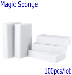 ESPONJA MAGICA PARA LIMPEZA Magic Sponge Cleaner Eraser Sponge Melamina Sponge per pulire gli strumenti di cottura Magic Eraser 100pcslot3011849