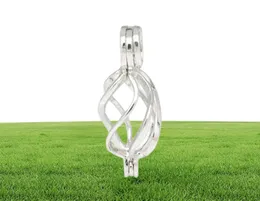 18KGP ED CAGE MEDECET STRINLING Silver Pearl Crystal Gem Cage Cage Cage Montaż do majsterkowania biżuterii Mashing Charms P331816261