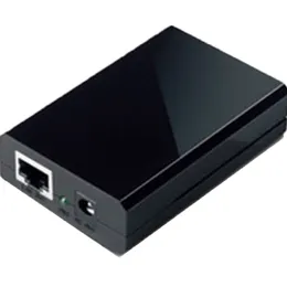 Separador de poe padrão Gigabit Ethernet Dados/Power One-Two Módulo 5V/9V/12V Plugue de saída de potência de cabo de três velocidades e reprodução