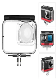 Case Camera Housing Case 40m ملحقات Pography متوافقة مع Insta360 One R 360 Edition Action Cameras5324336